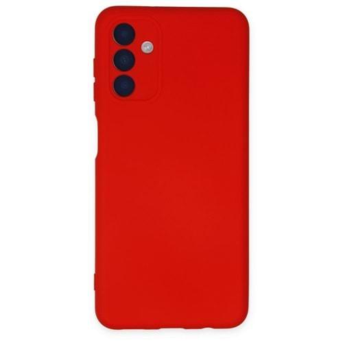 Samsung A04S Kırmızı Lansman Silikon Cep Telefonu Kılıfı