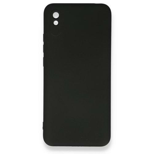 Xiaomi Redmi 9A Siyah Lansman Silikon Cep Telefonu Kılıfı