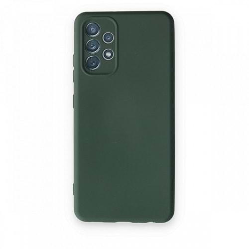 Samsung A13 Haki Yeşil Lansman Silikon Cep Telefonu Kılıfı
