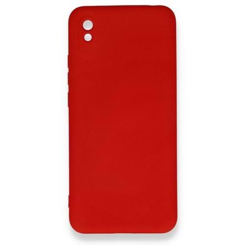 Xiaomi Redmi 9A Kırmızı Lansman Silikon Cep Telefonu Kılıfı