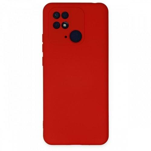 Xiaomi Redmi 10C Kırmızı Lansman Silikon Cep Telefonu Kılıfı