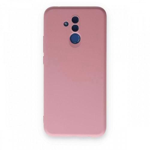 Huawei Mate 20 Lite Pembe Lansman Silikon Cep Telefonu Kılıfı