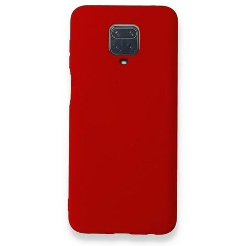 Xiaomi Redmi Note 9 Pro Kırmızı Lansman Silikon Telefon Kılıfı