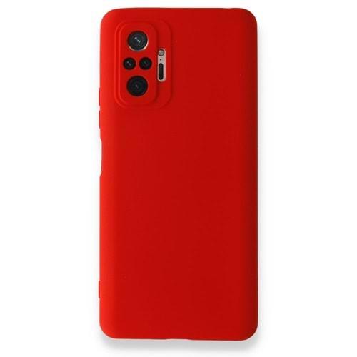 Xiaomi Redmi Note 10 Pro Kırmızı Lansman Silikon Telefon Kılıfı