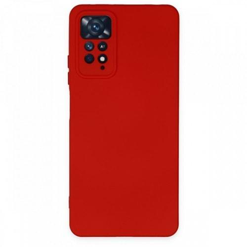 Xiaomi Redmi Note 11 Pro Kırmızı Lansman Silikon Telefon Kılıfı