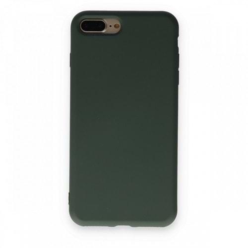 iPhone 7G 8G Plus Haki Yeşil Lansman Silikon Cep Telefonu Kılıfı