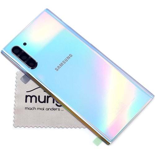 Samsung Note 10 Gümüş Arka Kapak