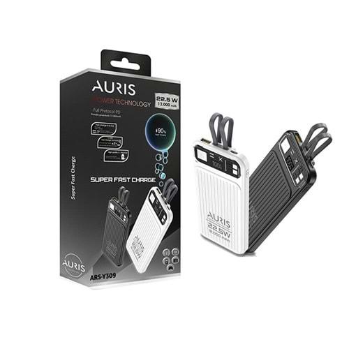 Auris ARS-Y309 12.000 Mah Lcd Ekranlı Powerbank