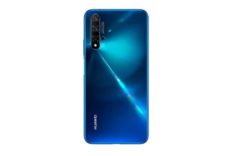 Huawei Nova 5T Mavi Arka Kapak