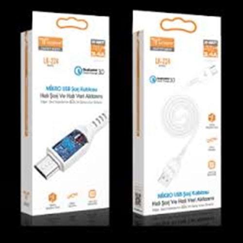 Lucatech LK-224 Mikro Usb Şarj Kablosu